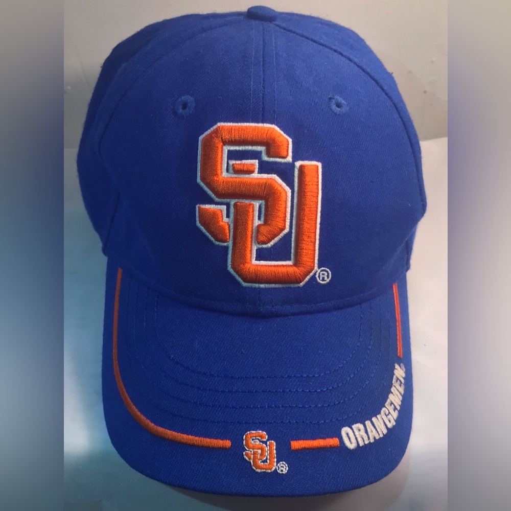 Vintage 90s New Era Syracuse Orangemen Snapback Hat